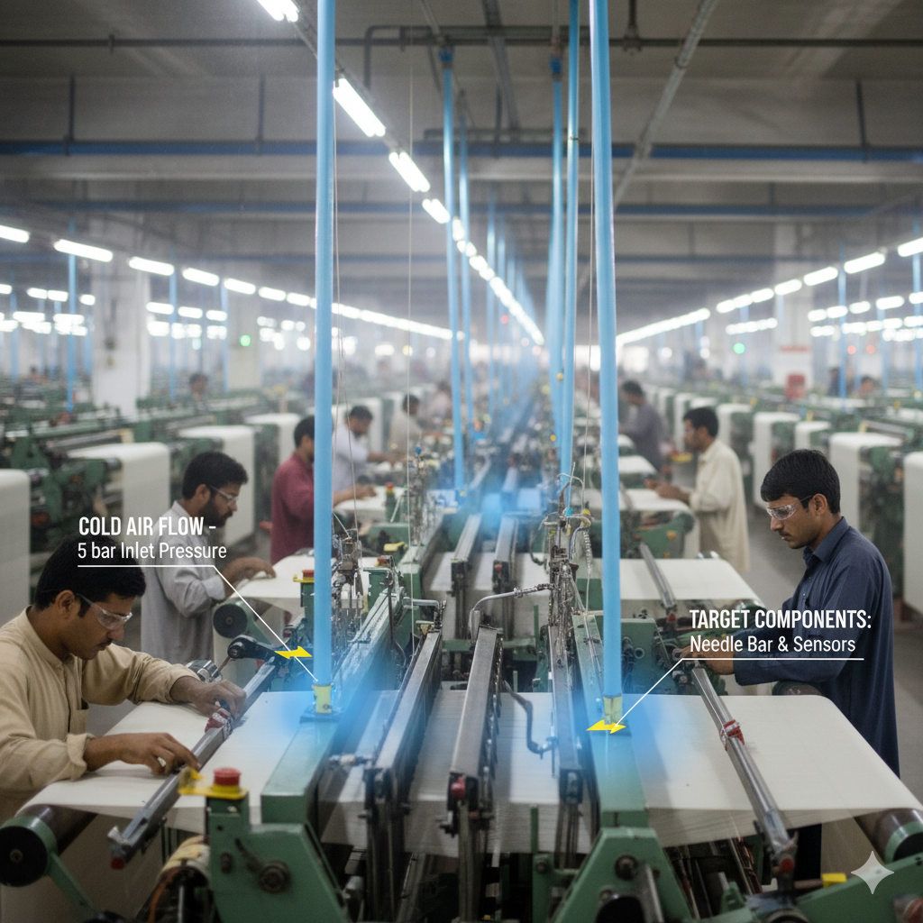 Enhancing Equipment Protection with Cold Air Tubes in Pakistan