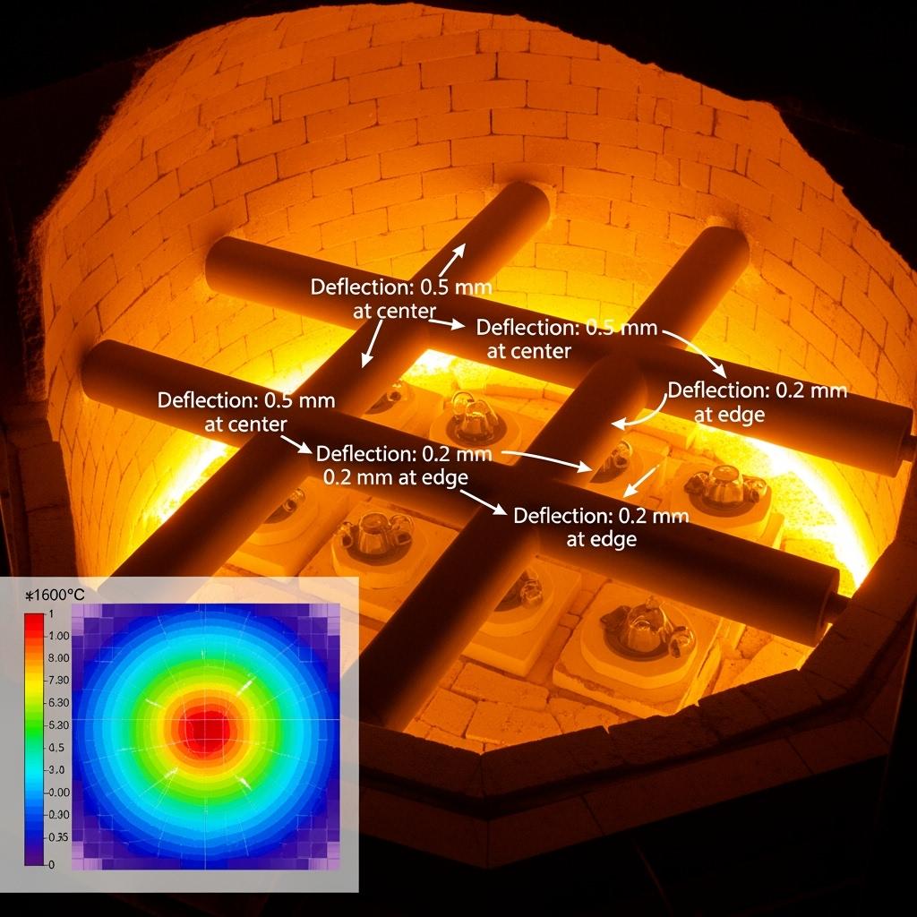 High Strength Kiln Beams for Glass Firing Applications