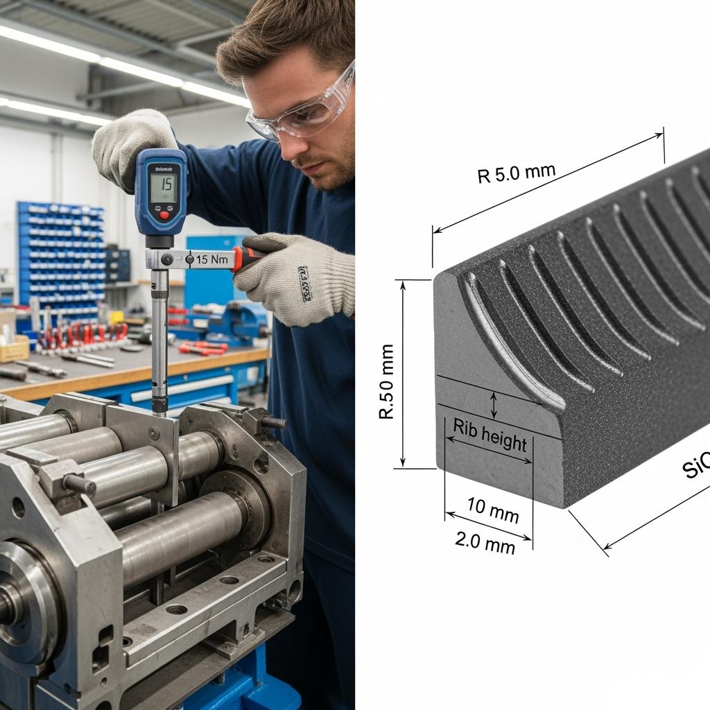 High Temperature Cantilever Blades for Industrial Conveying Systems