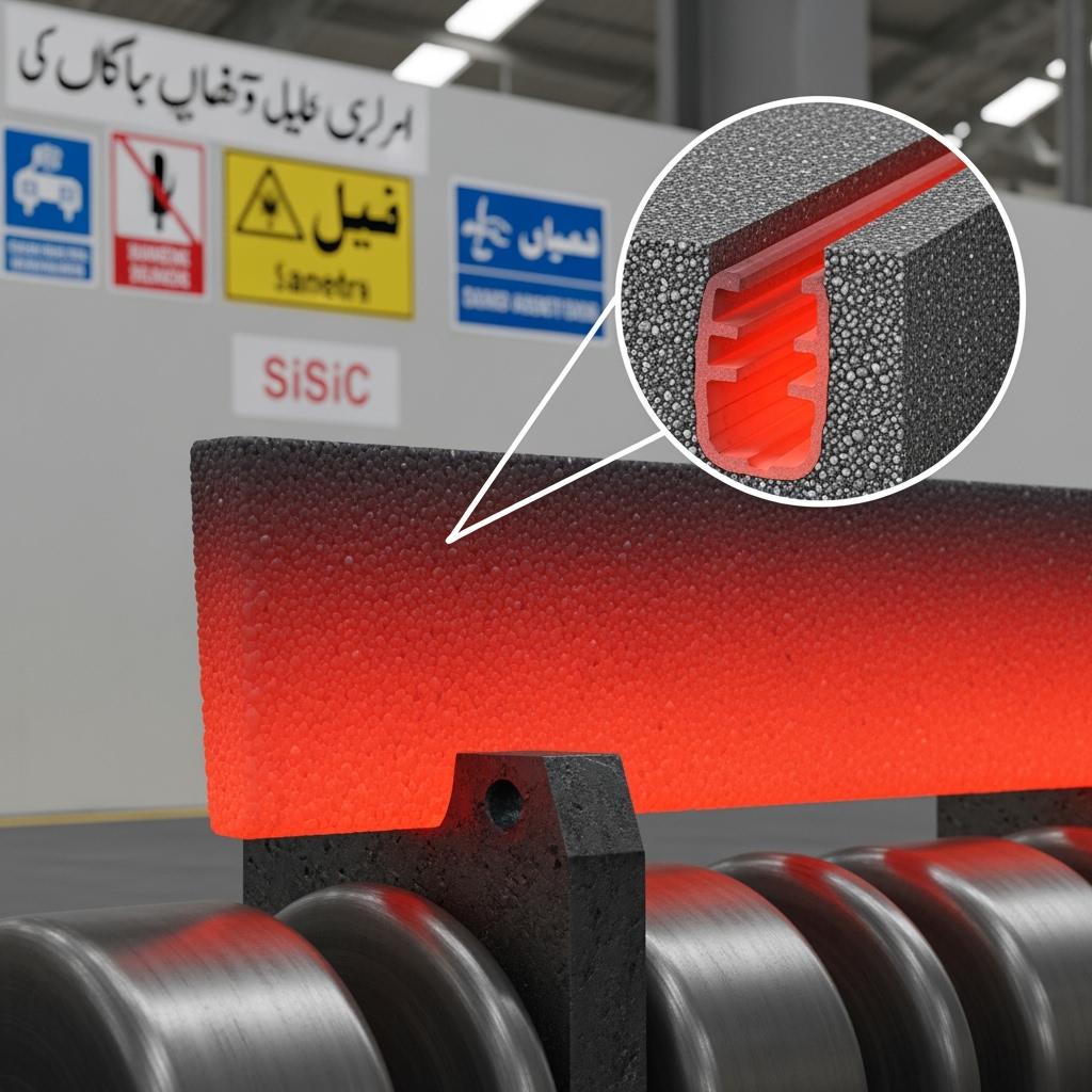 High Temperature Cantilever Blades for Industrial Conveying Systems